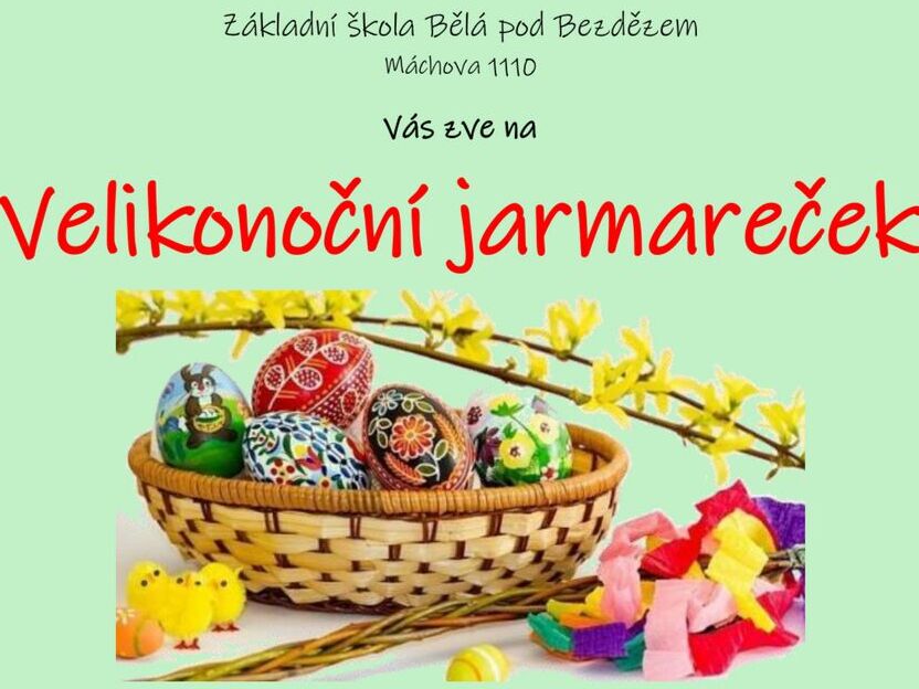 POZVÁNKA NA VELIKONOČNÍ JARMAREČEK